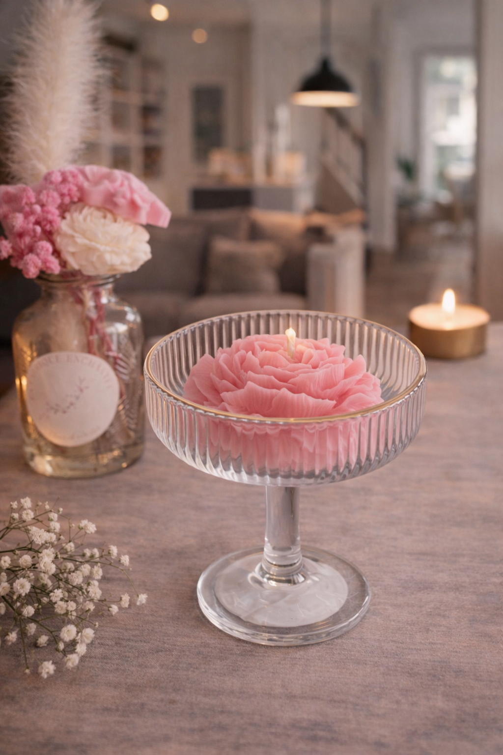 Bougie parfumées pivoine