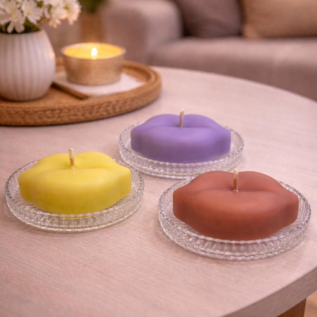 Bougie parfumée bouche