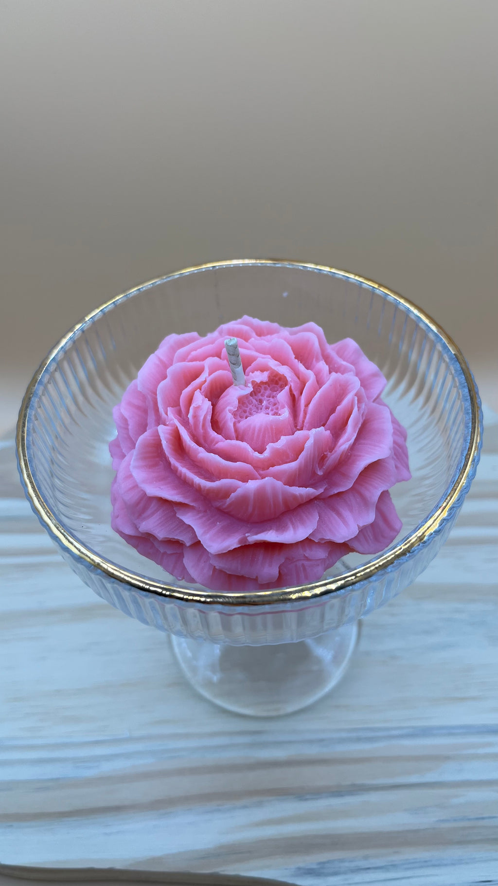 Bougie parfumées pivoine