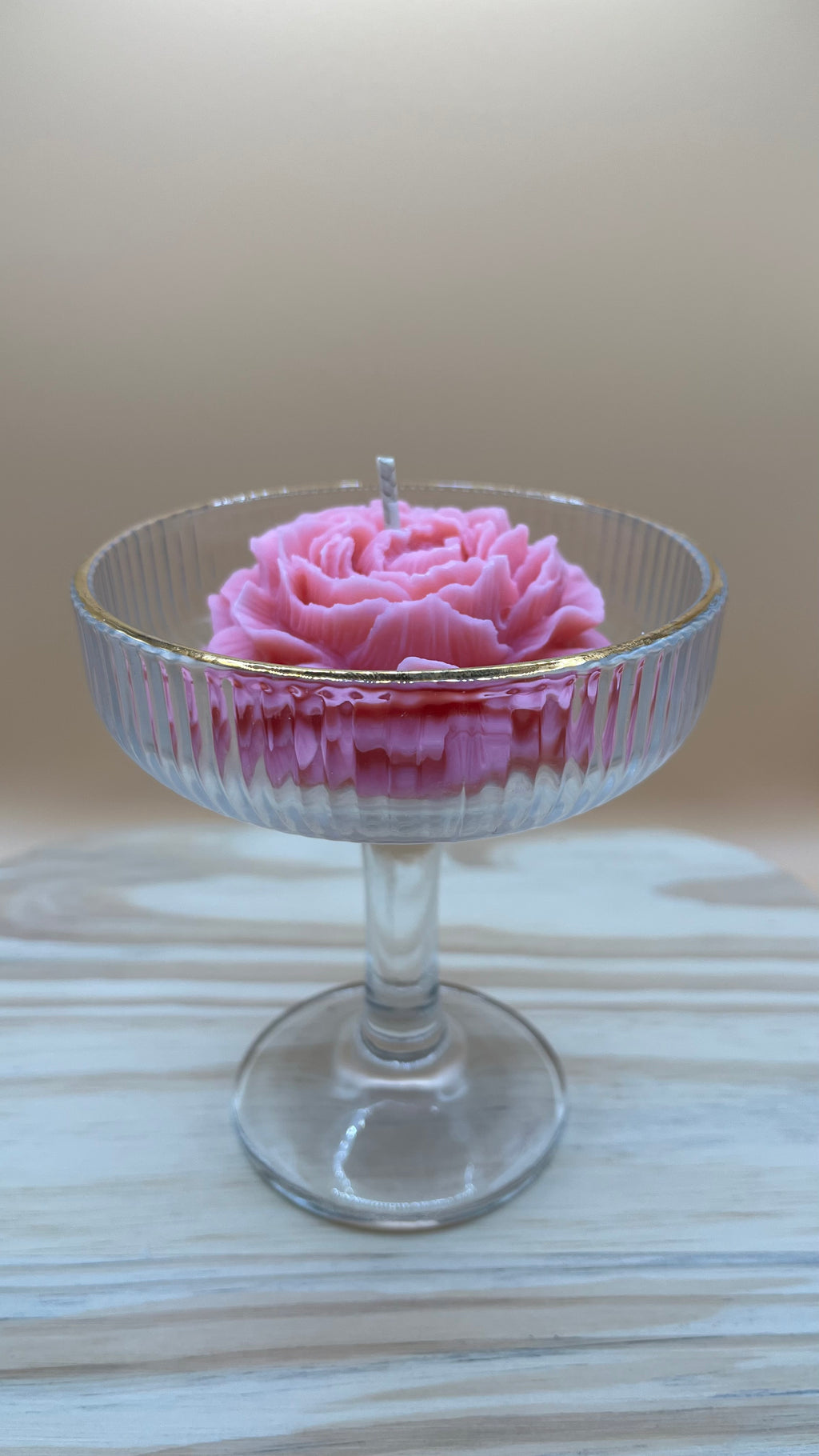 Bougie parfumées pivoine