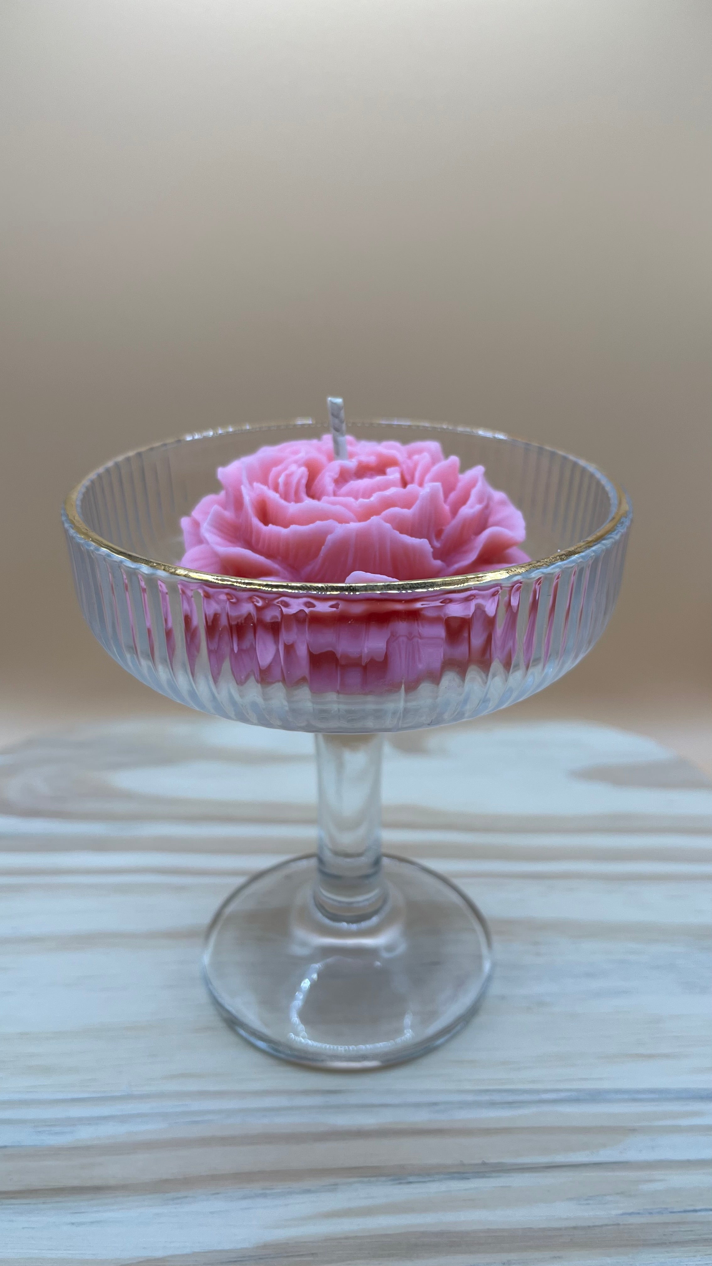 Bougie parfumées pivoine