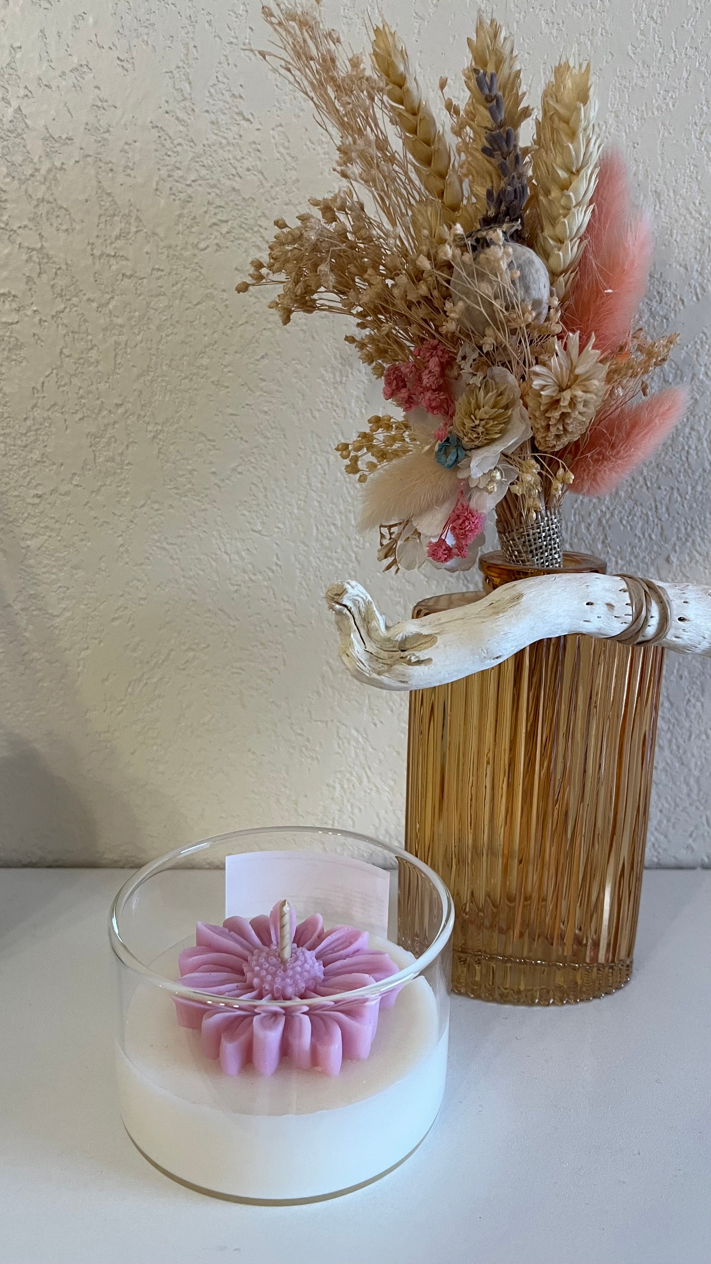 Bougie marguerite parfumée