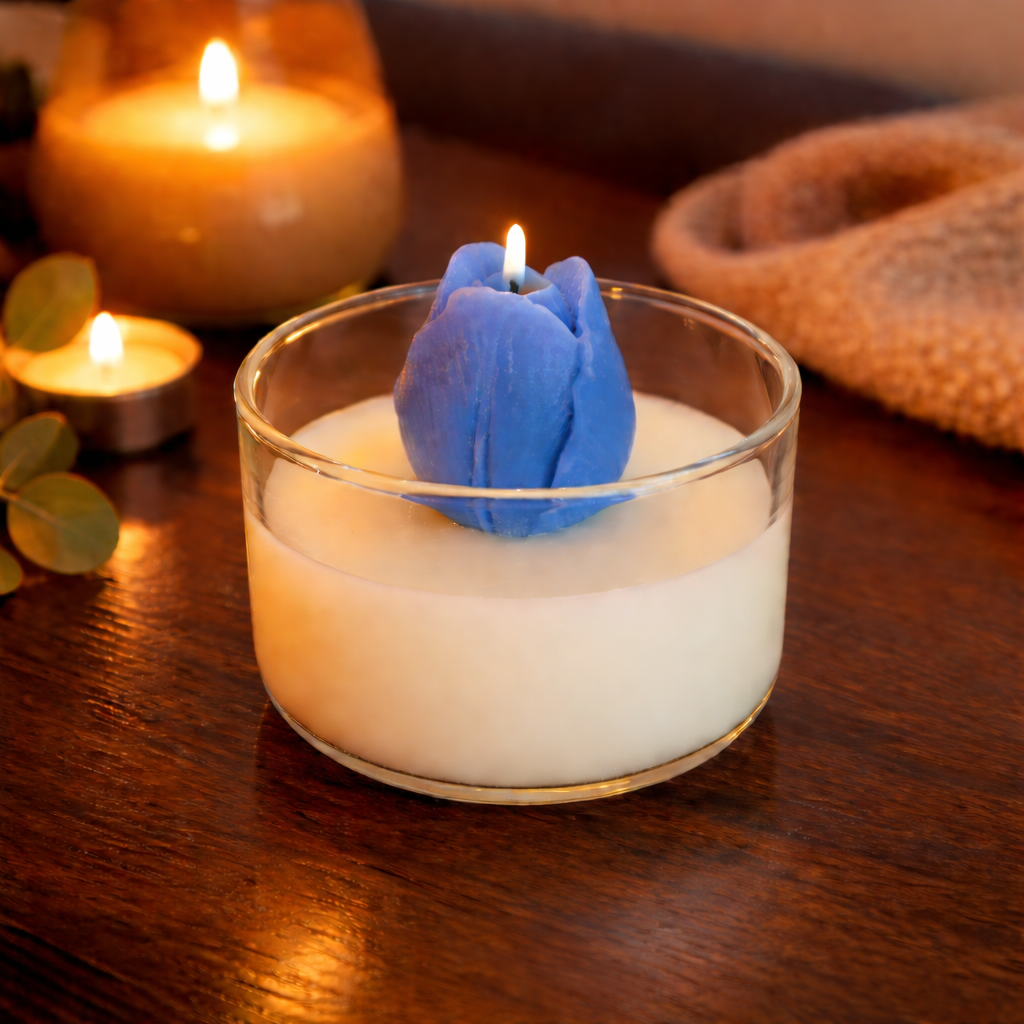 Bougie parfumée tulipe