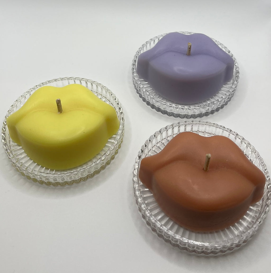 Bougie parfumée bouche