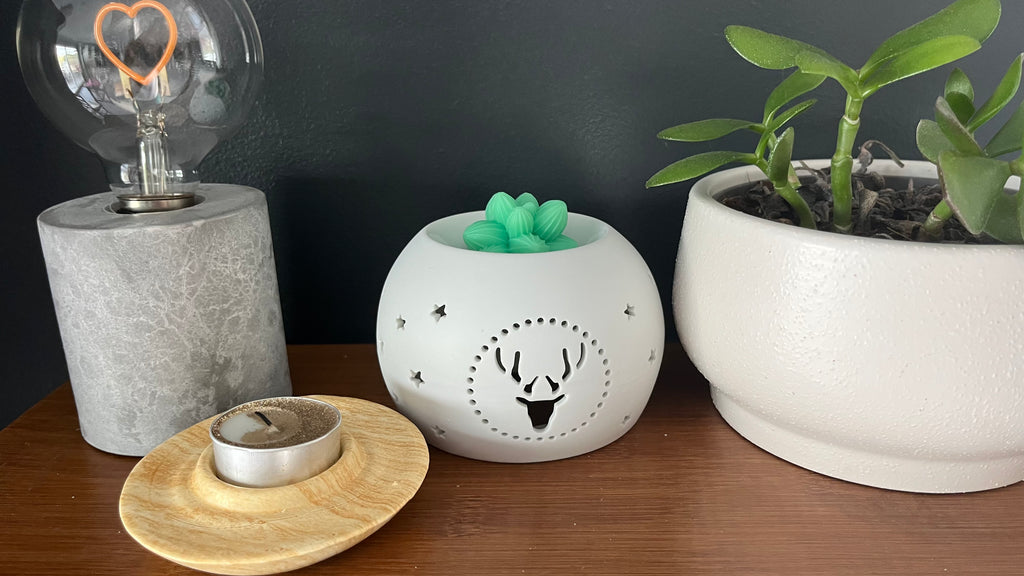 Brûleur fondant parfumé cerf