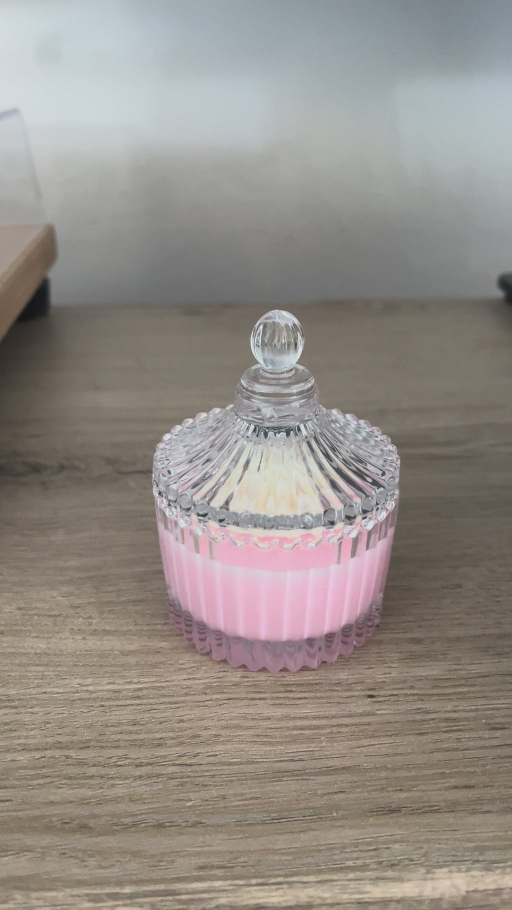 Bougie "Rose Éternelle"